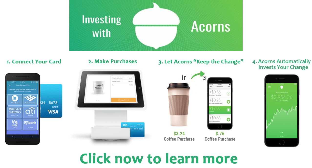 Acorns lets you "round up" purchases and invest the difference, then watch your investment grow over time. Go here to get started: https://share.acorns.com/topfive